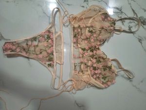 Lace Embroidered Bralette