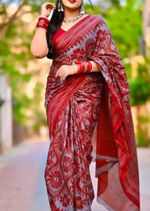 New💥pure Cotton Beautiful Saree