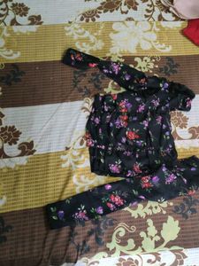 Floral Print Crop top