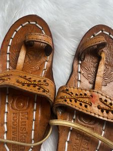 Handmade Leather Kolhapuri Style Sandals