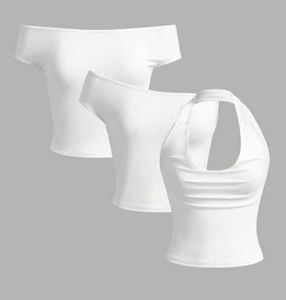 White Shein Women's Top