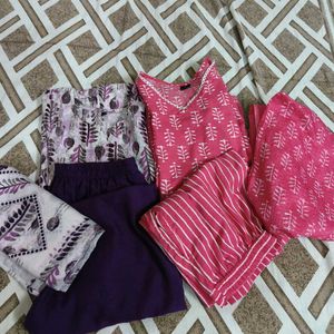 Elegant Ethnic Kurta Set of 2