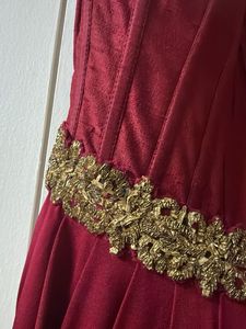 Elegant Red Evening Gown