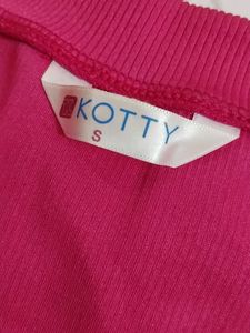 Hot Pink Long Sleeve Top