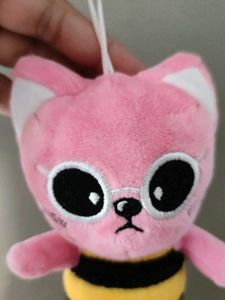 Cute Pink Cat Plush Toy