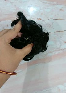 Black Messy Bun Hair Piece