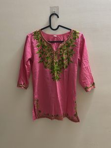 Kashidakari  Embroidery Kurti