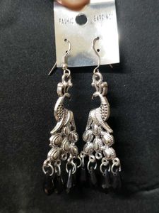 Peacock Design Earrings