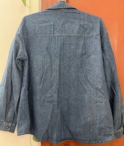 Classic Denim Button-Up Shirt