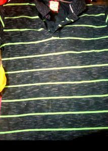 Men's Striped Polo T-Shirt