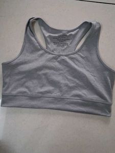 Grey Sports Bra