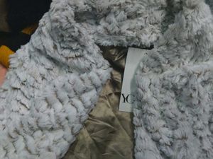 Luxury korean style Faux Fur Jacket