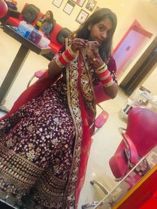 Red Bridal Lehenga Choli