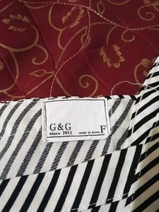Striped Pinafore Dress