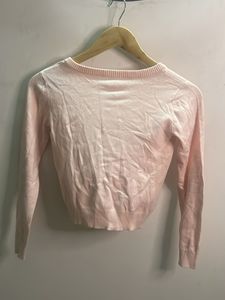 Pink Guess Rhinestone Sweater