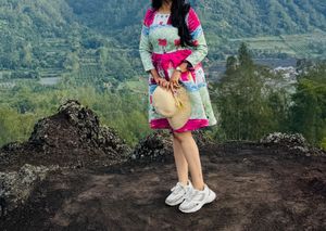 Fun Print Fit &amp; Flare Dress
