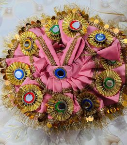 Laddu Gopal Fancy Dress Fabric Cotton Size 4, 5, 6