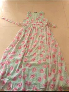 Floral Print Maxi Dress