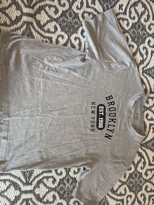Grey Brooklyn New York T-Shirt