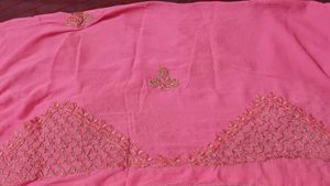Embroidered Pink Kurta