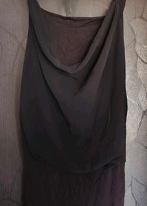 Chic Black Layered Dress