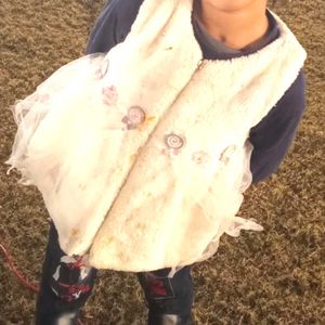 Cute Girl's Vest with Unique Design