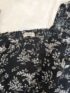 Chic Floral Puff Sleeve Top