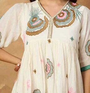 Embroidered Kurta
