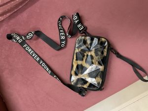 Leopard Print 'Forever Young' Crossbody