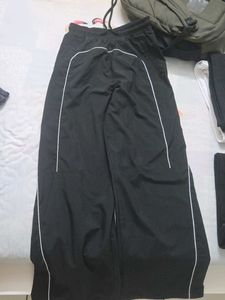 BONKERS Black Track Pants