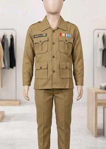 Kids Indian Police Uniform