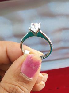 925 Silver Ring With Hallmark  For Womens