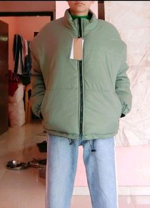 Last Price Reversible Mock-Collar Puffer Jacket
