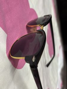 Classic Black &amp; Gold Sunglasses