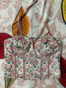 Floral Corset Top
