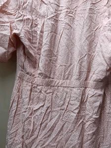 Pink Polka Dotted Dress
