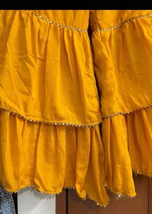 Yellow Embroidered Kurta Set
