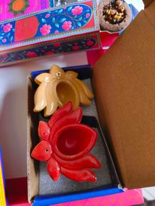 Diwali Pop-Up Card with fragrance items
