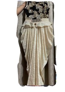 Beautiful 2 In 1 Dress For Girls