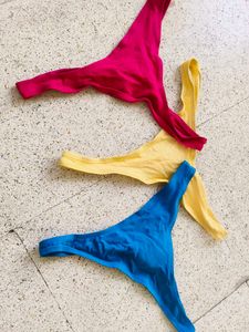 Set Of 3 Panties Thong Style Large Size