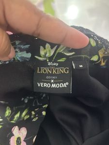 Chic Floral Print Mini Dress- vero moda