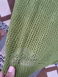 Lightweight Olive Green Knit