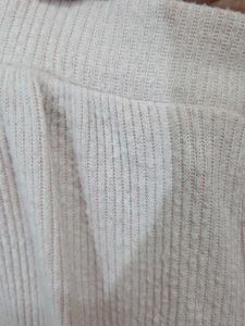 Max Comfortable Ribbed Wide-Leg Pants