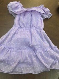 Lilac Ruffle Dress 2 yr old girl