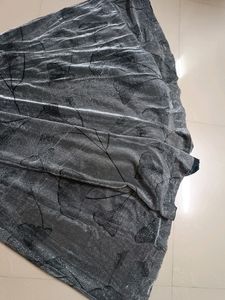 Silver Silk Gown