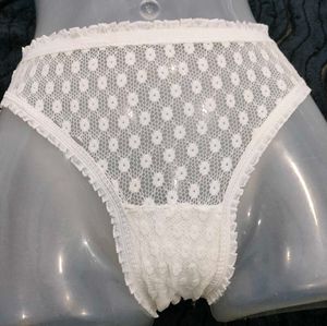 White Lace Panties 🤎