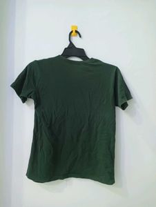 Dark Green 'Nope' Graphic Tee