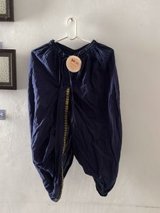 Boy’s Navy Blue Dhoti Pants