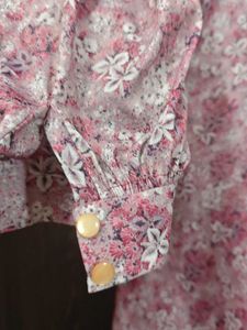 Floral Print Midi Dress