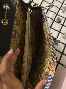 Unique Striped Crossbody Bag